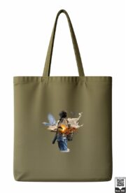 Dreamer's Journey Sunset Landscape Tote Bag - Image 3
