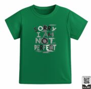 Kids Sorry I Am Not Perfect Graphic T-Shirt - Image 6