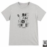 Kids Sorry I Am Not Perfect Graphic T-Shirt