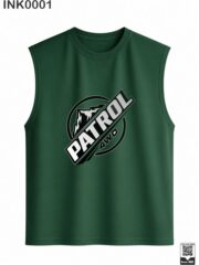 Patrol 4WD White Sleeveless Vest - Image 6