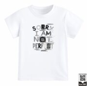 Kids Sorry I Am Not Perfect Graphic T-Shirt - Image 11