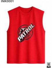 Patrol 4WD White Sleeveless Vest - Image 9