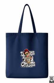 Daddy's Chaos Cartoon Character Tote Bag