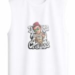 Cartoon Streetwear Character Sleeveless Vest
