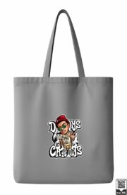 Daddy's Chaos Cartoon Character Tote Bag - Image 6
