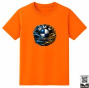 Kids BMW Abstract Dual-Element Graphic T-Shirt - Image 3