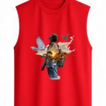 Surreal Explorer & Sunset Landscape Sleeveless Vest