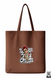 Daddy's Chaos Cartoon Character Tote Bag - Image 8