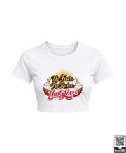 No Fear No Rules Just Love Crop Top - Image 7