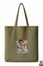 Daddy's Chaos Cartoon Character Tote Bag - Image 9