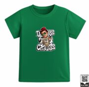 Kids DADDY'S CHOSEN Hip Hop Character Graphic T-Shirt - Image 6
