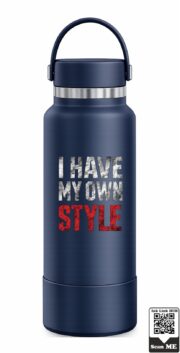 I Have My Own Style Stainless Steel Water Bottle - Image 6