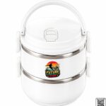 Future Football Star Insulated Double-Layer Lunch Box