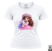 Princess Unicorn Hug Women's T-Shirt - Image 8