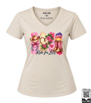 Ride for Love Western Women's V-Neck T-Shirt