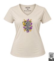 Positive Mind Positive Vibes Positive Life Women's V-Neck T-Shirt - Image 8