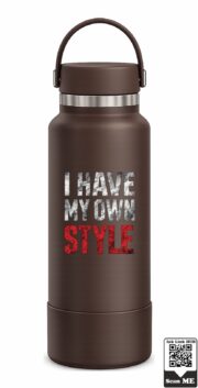 I Have My Own Style Stainless Steel Water Bottle - Image 9