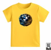 Kids BMW Abstract Dual-Element Graphic T-Shirt