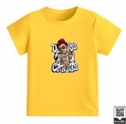 Kids DADDY'S CHOSEN Hip Hop Character Graphic T-Shirt - Image 9