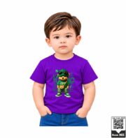 Cool Streetwear Bear Kids T-Shirt - Image 2