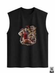 Basketball Legend Montage Sleeveless Vest - Image 2