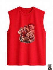 Basketball Legend Montage Sleeveless Vest - Image 3