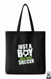 Just A Boy Who Loves Soccer Tote Bag - Image 2