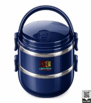 Be Awesome Limited Edition Insulated Double-Layer Lunch Box - Image 6