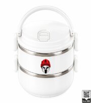 Guards Spartan Helmet Insulated Double-Layer Lunch Box - Image 9