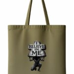 I Believe In Me Stone Lifter Tote Bag