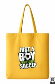 Just A Boy Who Loves Soccer Tote Bag - Image 5