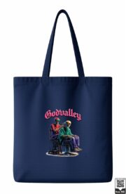 Godvalley Skeleton Barbershop Tote Bag - Image 5