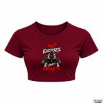 No Excuses Just Results Gym Crop Top