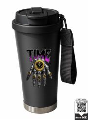 Time Skeleton Hand Stainless Steel Travel Mug - Image 2