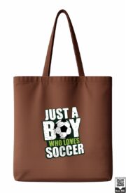 Just A Boy Who Loves Soccer Tote Bag - Image 9