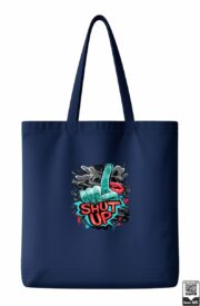 Shut Up Graffiti Hand Pop Art Tote Bag - Image 6