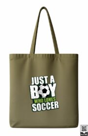 Just A Boy Who Loves Soccer Tote Bag - Image 10