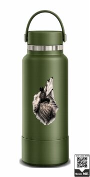 Father And Son Stairway To Dreams Stainless Steel Water Bottle - Image 5
