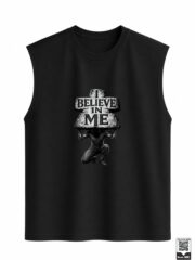 I Believe In Me Sleeveless Vest - Image 4