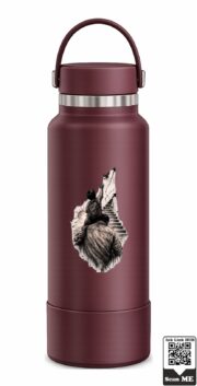 Father And Son Stairway To Dreams Stainless Steel Water Bottle - Image 6