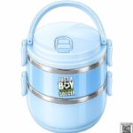 Just A Boy Who Loves Soccer Insulated Double-Layer Lunch Box