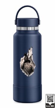 Father And Son Stairway To Dreams Stainless Steel Water Bottle - Image 7