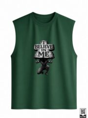I Believe In Me Sleeveless Vest - Image 8