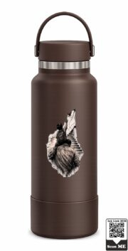 Father And Son Stairway To Dreams Stainless Steel Water Bottle - Image 9