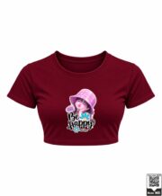 Be Happy Bucket Hat Girl Crop Top - Image 5