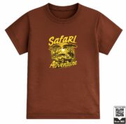 Kids Safari Adventure Graphic T-Shirt - Image 6