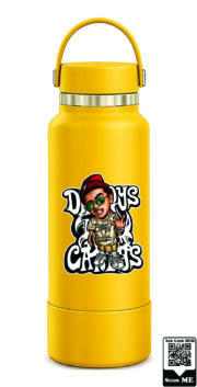 DADDYS CARTOONS Stainless Steel Water Bottle - Image 9