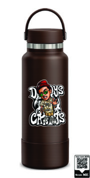 DADDYS CARTOONS Stainless Steel Water Bottle