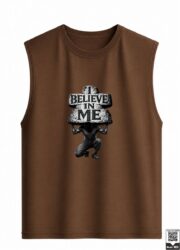 I Believe In Me Sleeveless Vest - Image 11