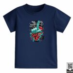 Kids Shut Up Street Art Graphic T-Shirt
